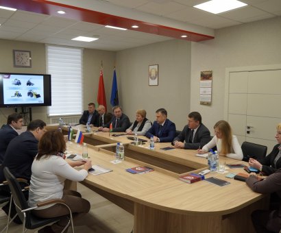 ОАО «Мозырский машиностроительный завод» с официальным визитом посетила делегация Республики Башкортостан